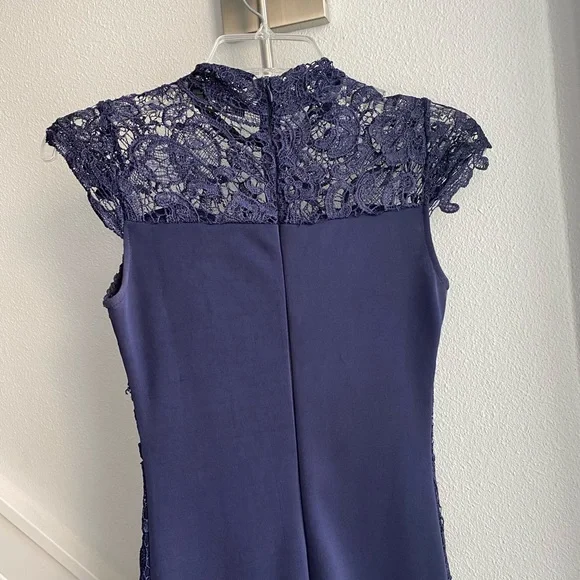 Club L London navy Maxi dress - Picture 4 of 5